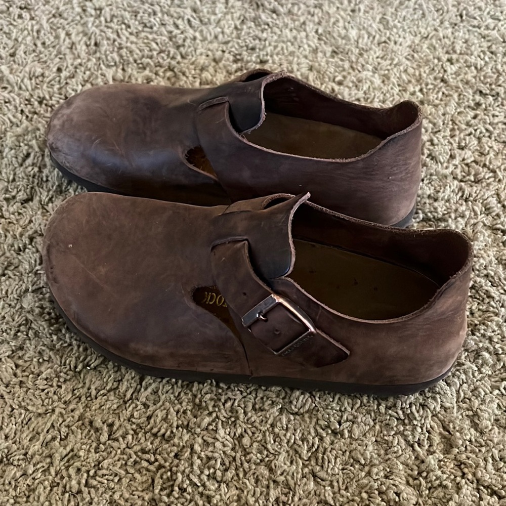 Birkenstock London - oiled leather, size 38